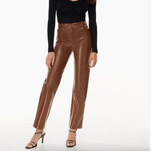 Wilfred 'The Melina' Pant High-waisted Vegan Leather pants - Size 8